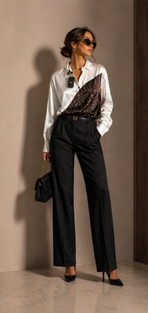 قميص Fendi